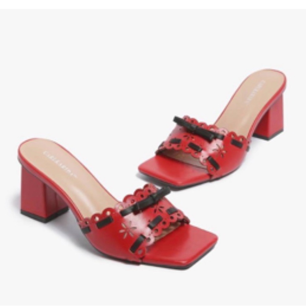 CARLKARIDA Women's Heeled Sandals 6.5 & 8